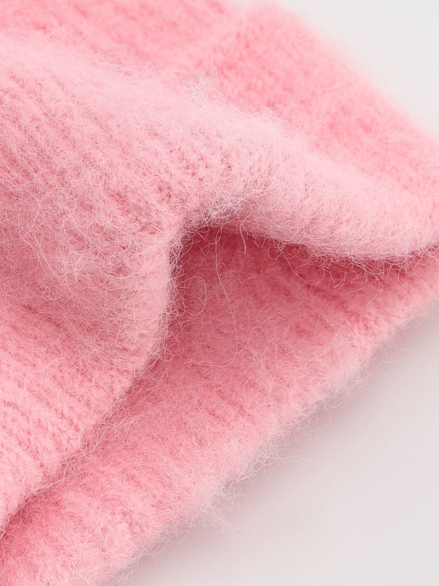 Beanie-rosa pastello